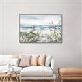 Picture of Beach Grass _GroupedProduct_Rectangle_Landscape_Canvas_Framed_