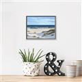 Picture of Gental Beach _GroupedProduct_Rectangle_Landscape_Canvas_Framed_