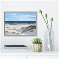 Picture of Gental Beach _GroupedProduct_Rectangle_Landscape_Canvas_Framed_