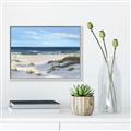Picture of Gental Beach _GroupedProduct_Rectangle_Landscape_Canvas_Framed_