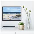 Picture of Gental Beach _GroupedProduct_Rectangle_Landscape_Canvas_Framed_