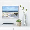 Picture of Gental Beach _GroupedProduct_Rectangle_Landscape_Canvas_Framed_