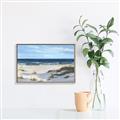 Picture of Gental Beach _GroupedProduct_Rectangle_Landscape_Canvas_Framed_