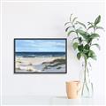 Picture of Gental Beach _GroupedProduct_Rectangle_Landscape_Canvas_Framed_