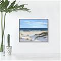Picture of Gental Beach _GroupedProduct_Rectangle_Landscape_Canvas_Framed_