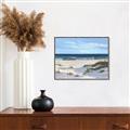 Picture of Gental Beach _GroupedProduct_Rectangle_Landscape_Canvas_Framed_