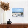 Picture of Gental Beach _GroupedProduct_Rectangle_Landscape_Canvas_Framed_