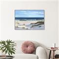Picture of Gental Beach _GroupedProduct_Rectangle_Landscape_Canvas_Framed_