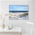 Picture of Gental Beach _GroupedProduct_Rectangle_Landscape_Canvas_Framed_
