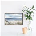 Picture of Chillin  on the beach _GroupedProduct_Rectangle_Landscape_Canvas_Framed_