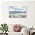 Picture of Chillin  on the beach _GroupedProduct_Rectangle_Landscape_Canvas_Framed_