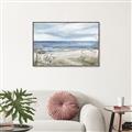 Picture of Chillin  on the beach _GroupedProduct_Rectangle_Landscape_Canvas_Framed_