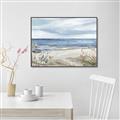 Picture of Chillin  on the beach _GroupedProduct_Rectangle_Landscape_Canvas_Framed_