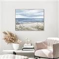 Picture of Chillin  on the beach _GroupedProduct_Rectangle_Landscape_Canvas_Framed_