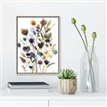 Picture of Hued Blooms I _GroupedProduct_Rectangle_Portrait_Canvas_Framed_