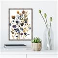 Picture of Hued Blooms I _GroupedProduct_Rectangle_Portrait_Canvas_Framed_