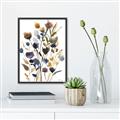 Picture of Hued Blooms I _GroupedProduct_Rectangle_Portrait_Canvas_Framed_