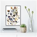 Picture of Hued Blooms I _GroupedProduct_Rectangle_Portrait_Canvas_Framed_