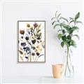 Picture of Hued Blooms I _GroupedProduct_Rectangle_Portrait_Canvas_Framed_