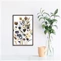 Picture of Hued Blooms I _GroupedProduct_Rectangle_Portrait_Canvas_Framed_