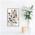 Picture of Hued Blooms I _GroupedProduct_Rectangle_Portrait_Canvas_Framed_