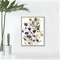 Picture of Hued Blooms I _GroupedProduct_Rectangle_Portrait_Canvas_Framed_
