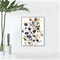 Picture of Hued Blooms I _GroupedProduct_Rectangle_Portrait_Canvas_Framed_