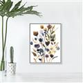 Picture of Hued Blooms I _GroupedProduct_Rectangle_Portrait_Canvas_Framed_