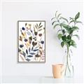 Picture of Hued Blooms II _GroupedProduct_Rectangle_Portrait_Canvas_Framed_