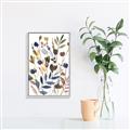 Picture of Hued Blooms II _GroupedProduct_Rectangle_Portrait_Canvas_Framed_