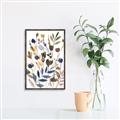 Picture of Hued Blooms II _GroupedProduct_Rectangle_Portrait_Canvas_Framed_