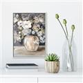 Picture of Blue Bouquet _GroupedProduct_Rectangle_Portrait_Canvas_Framed_