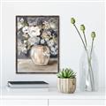 Picture of Blue Bouquet _GroupedProduct_Rectangle_Portrait_Canvas_Framed_