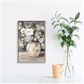 Picture of Blue Bouquet _GroupedProduct_Rectangle_Portrait_Canvas_Framed_