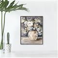 Picture of Blue Bouquet _GroupedProduct_Rectangle_Portrait_Canvas_Framed_