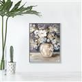 Picture of Blue Bouquet _GroupedProduct_Rectangle_Portrait_Canvas_Framed_