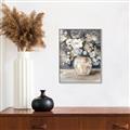 Picture of Blue Bouquet _GroupedProduct_Rectangle_Portrait_Canvas_Framed_