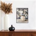 Picture of Blue Bouquet _GroupedProduct_Rectangle_Portrait_Canvas_Framed_