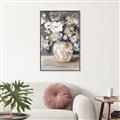 Picture of Blue Bouquet _GroupedProduct_Rectangle_Portrait_Canvas_Framed_