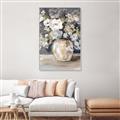 Picture of Blue Bouquet _GroupedProduct_Rectangle_Portrait_Canvas_Framed_