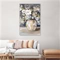 Picture of Blue Bouquet _GroupedProduct_Rectangle_Portrait_Canvas_Framed_