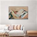 Picture of Colorblocked Mountains _GroupedProduct_Rectangle_Landscape_Canvas_Framed_