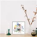 Picture of Spring Flowers I _GroupedProduct_Square_Canvas_Framed_