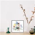 Picture of Spring Flowers I _GroupedProduct_Square_Canvas_Framed_