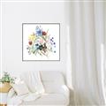 Picture of Spring Flowers I _GroupedProduct_Square_Canvas_Framed_