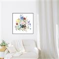 Picture of Spring Flowers I _GroupedProduct_Square_Canvas_Framed_