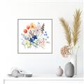 Picture of Spring Flowers II _GroupedProduct_Square_Canvas_Framed_
