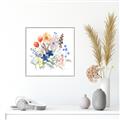 Picture of Spring Flowers II _GroupedProduct_Square_Canvas_Framed_