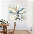 Picture of Single Bloom I _GroupedProduct_Square_Canvas_Framed_