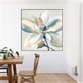 Picture of Single Bloom I _GroupedProduct_Square_Canvas_Framed_